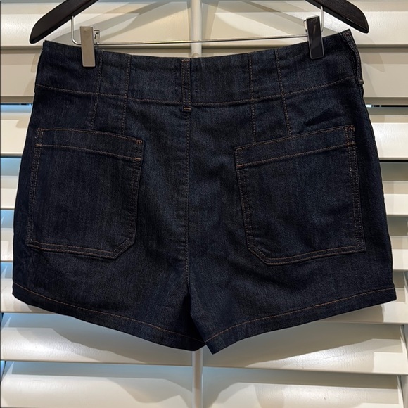 Anthropologie 31 Dark Denim Shorts - Picture 4 of 6